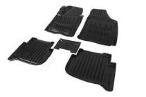 Volkswagen Touran 2010-2015 гг. Коврики резиновые Stingray 3D (5 шт, полиуретан) фото 2