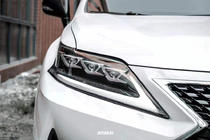 Lexus RX 2009-2015 гг. Передние фары (2 шт, дизайн 2020) фото 1