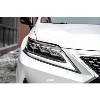Передние фары (2 шт, дизайн 2020) Lexus RX 2009-2015 гг. фото 1
