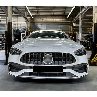 Передняя решетка GT Panamericana (для AMG-Line) Mercedes C-class W206 2022- гг. фото 4