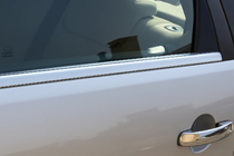 Ford Mondeo 2000-2007 гг. Наружные молдинги окон нержавейка (4 шт.) фото 2