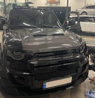 Land Rover Defender 2019- гг. Карбоновый капот (натуральный карбон) фото 1