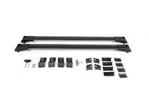 Поперечины на стандартные рейлинги с замком Skybar V1 (2 шт) до 140см, серый фото 14