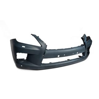 Передний бампер (2012-2015, грунтованный под покраску) Lexus LX570/450d 2008-2022 гг. фото 3