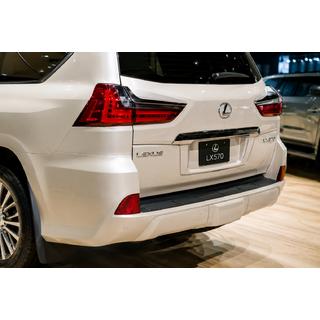 Задний бампер (2015-2023, грунтованный под покраску) Lexus LX570/450d 2008-2022 гг. фото 2