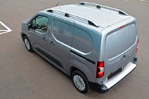 Toyota Proace City 2016- гг. Рейлинги Skyport (серебристые) фото 4