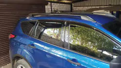 Ford Kuga/Escape 2013-2019 гг. Рейлинги Skyport (черные) фото 15