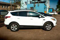 Ford Kuga/Escape 2013-2019 гг. Рейлинги Skyport (черные) фото 7