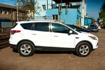 Ford Kuga/Escape 2013-2019 гг. Рейлинги Skyport (серебристые) фото 8