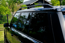 Range Rover III L322 2002-2012 гг. Рейлинги Skyport (черные) фото 1