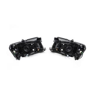Передние фары Safari светлые (2004-2008, 2 шт) Nissan Patrol Y61 1997-2011 гг. фото 4