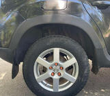Renault Duster 2008–2017 гг. Расширители арок (4 шт., черный ABS) фото 4