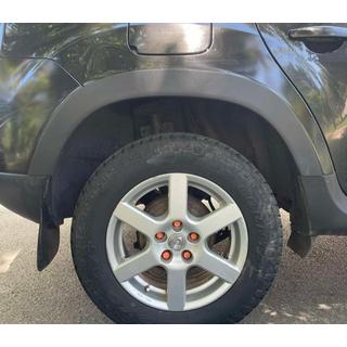 Расширители арок (4 шт., черный ABS) Renault Duster 2008–2017 гг. фото 4