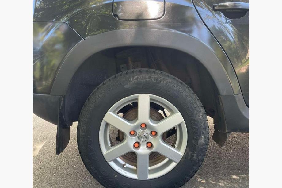 Dacia Duster 2008-2018 гг. Расширители арок (4 шт., черный ABS) Фото 4