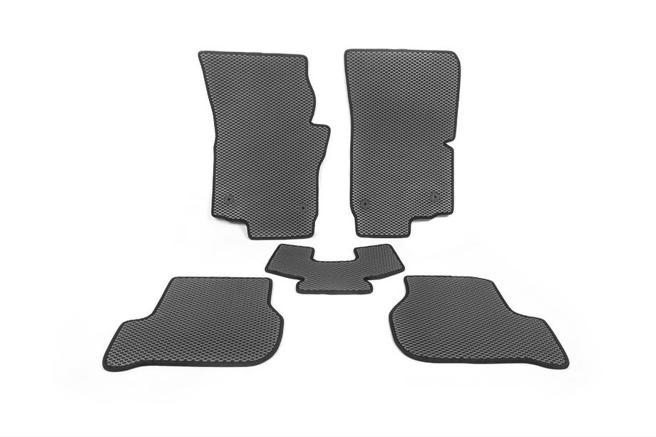 Seat Leon 2005-2012 гг. Коврики EVA (черные) Image