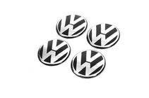 Volkswagen Наклейки на центральные колпачки дисков 54мм vw-0nakl (4шт) фото 1