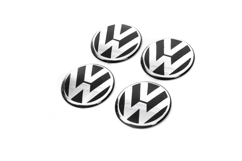 Volkswagen Наклейки на центральные колпачки дисков 54мм vw-0nakl (4шт) Image