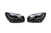 Mercedes S-class W222 2013-2022 гг. Передние фары рестайлинг без блоков (OEM) фото 5