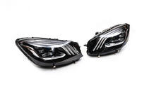 Mercedes S-class W222 2013-2022 гг. Передние фары рестайлинг без блоков (OEM) фото 7