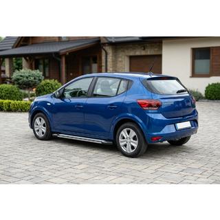 Боковые Подножки Rainbow (2 шт., Алюминий) Dacia Sandero 2021- гг. фото 1
