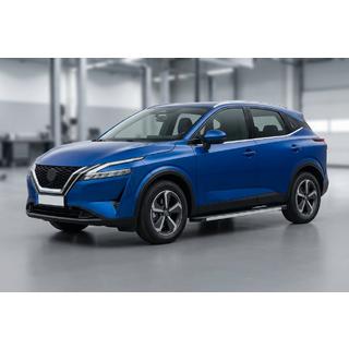 Боковые Подножки Maya V1 (2 шт., Алюминий) Nissan Qashqai 2021- гг. фото 1