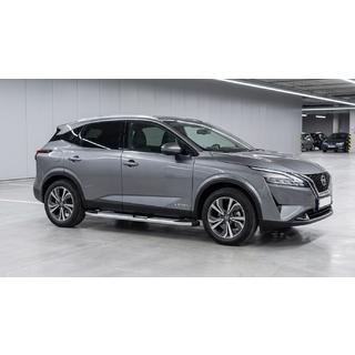 Боковые Подножки Mevsim Grey (2 шт., Алюминий) Nissan Qashqai 2021- гг. фото 1