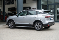 Nissan Qashqai 2021- гг. Боковые Подножки Fullmond (2 шт., Алюминий) фото 1