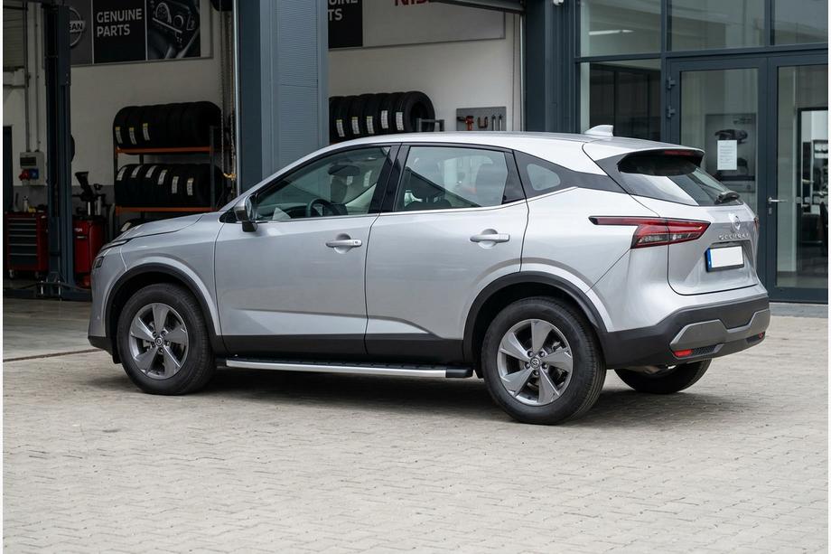 Nissan Qashqai 2021- гг. Боковые Подножки Fullmond (2 шт., Алюминий) Image