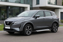 Nissan Qashqai 2021- гг. Боковые Подножки Vision New Grey (2 шт., Алюминий) фото 1
