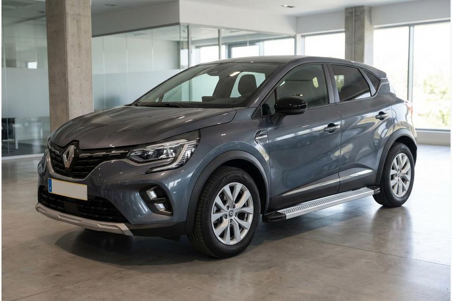 Renault Captur 2019- гг. Боковые Подножки Maya V2 (2 шт., Алюминий) Image