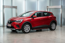 Renault Captur 2019- гг. Боковые Подножки Maya Red (2 шт., Алюминий) фото 1