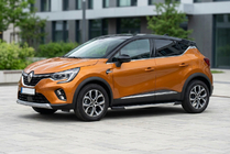 Renault Captur 2019- гг. Боковые Подножки RedLine (2 шт., Алюминий) фото 1