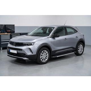 Боковые Подножки Sunrise (2 шт., Алюминий) Opel Mokka 2021- гг. фото 1