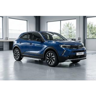 Боковые Подножки Vision New Grey (2 шт., Алюминий) Opel Mokka 2021- гг. фото 1