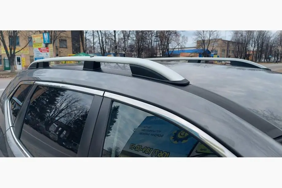 Nissan X-trail T32/Rogue 2014-2021 гг. Рейлинги Skyport GREY Image