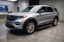 Ford Explorer 2019- гг. Боковые Подножки Duru (2 шт., Алюминий) фото 1