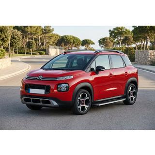 Боковые Подножки Maya V1 (2 шт., Алюминий) Citroen C-3 Aircross 2017-2024 гг. фото 1