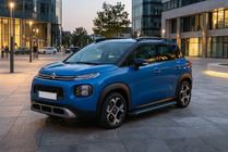 Citroen C-3 Aircross 2017-2024 гг. Боковые Подножки Maya Blue (2 шт., Алюминий) фото 1