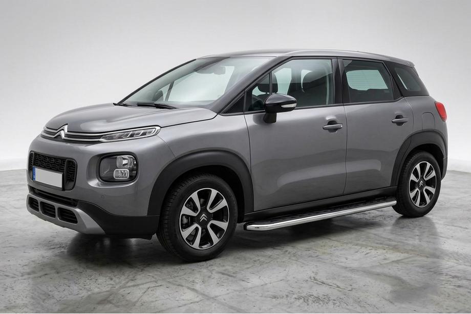 Citroen C-3 Aircross 2017-2024 гг. Боковые Подножки Maydos V1 (2 шт., Алюминий) Фото 1