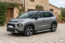 Citroen C-3 Aircross 2017-2024 гг. Боковые пороги Allmond Grey (2 шт., алюминий) фото 1