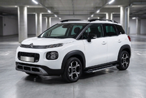 Citroen C-3 Aircross 2017-2024 гг. Боковые Подножки RedLine (2 шт., Алюминий) фото 1