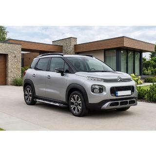 Боковые Подножки Sunrise (2 шт., Алюминий) Citroen C-3 Aircross 2017-2024 гг. фото 1