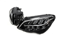 Mercedes C-class W205 2014-2021 гг. Передние фары (2 шт, без блоков, рестайлинг) фото 7