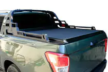 Volkswagen Amarok 2010-2022 гг. Роллбар Dakar (с ролетами) фото 1