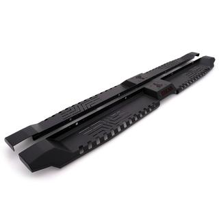 Боковые пороги Dakar V2 без LED (2 шт, металл) фото 1