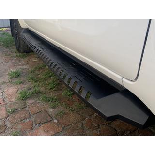 Боковые пороги Dakar V1 без LED (2 шт, металл) фото 2