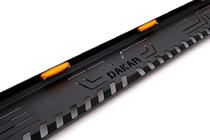 Mitsubishi L200 2006-2015 гг. Боковые пороги Dakar V1 с LED (2 шт, металл) фото 4