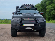 Mitsubishi L200 2006-2015 гг. Багажная корзина на Роллбар Dakar (100x100см) фото 13