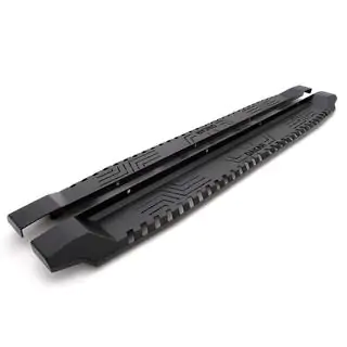 Боковые пороги Dakar V1 без LED (2 шт, металл) фото 1