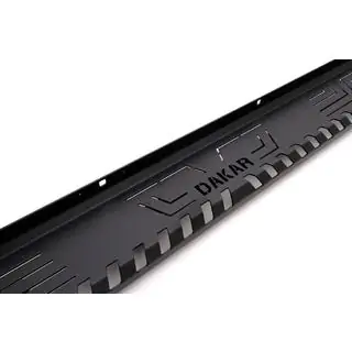 Боковые пороги Dakar V1 без LED (2 шт, металл) фото 3